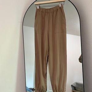 reformation high-rise joggers